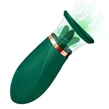Imagem de Vibrador Feminino Língua Lambedor de Clitóris e Mamilos Massageador de Mamilos Brinquedos Sexuais VI05 brinquedos sexuais sugador