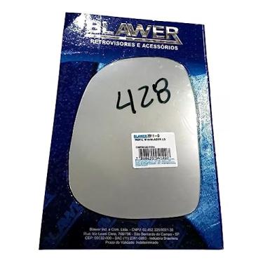 Imagem de Refil Lente Espelho Retrovisor S10 Blazer Direito