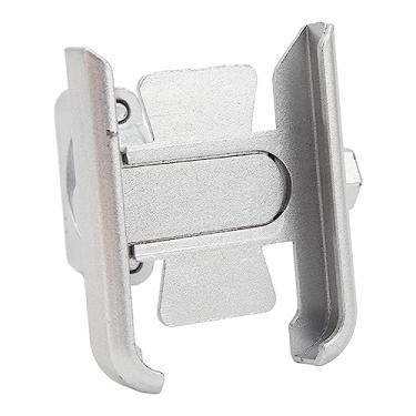 Imagem de Suporte para Telefone de Bicicleta, Suporte Antivibração para Telefone de Bicicleta para Patinetes (Prata)