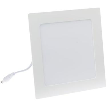 Imagem de Luminária LED 12w 6500k Elgin Quadrada de Embutir Bivolt Luz Branca Fria
