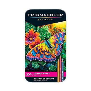 Imagem de Prismacolor Lápis De Madeira Coloridos 3597Tht Premier, 24 Cores/Conjunto 24 Unidades (Pacote Com 1) Sortido