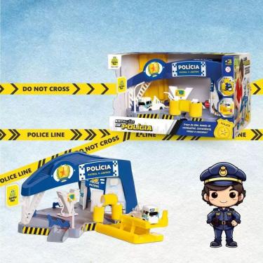 Imagem de Estação De Policia Cenário Infantil Acessórios - Samba Toys