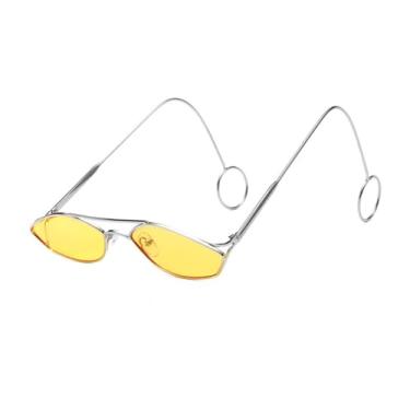 Imagem de Óculos de sol de rua mulheres homens pequenos óculos de condução rave festa festival óculos uv400,7, tamanho único