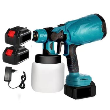 Imagem de Pistola Pintura Pulverizadora Sem Fio DUAS Baterias (2 BATERIAS)