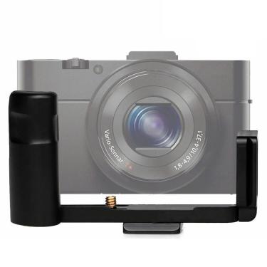 Imagem de CozyShot-Alumínio L Suporte para Sony RX100 II III IV V VI Câmera  suporte de aperto de mão  placa