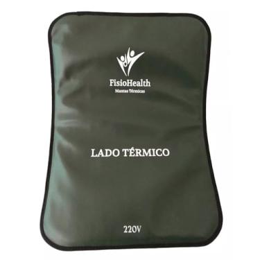 Imagem de Manta Térmica Elétrica 220V FisioHealth para Fisioterapia Estética Alívio de Dor Verde