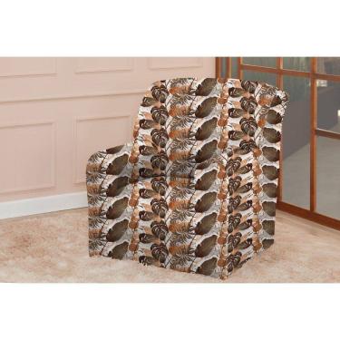 Imagem de Capa Protetor De Sofá Coladinha 1 Lugar Estampada Avulsa