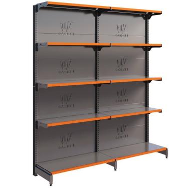 Imagem de Gôndola Fit 40 Parede 1 Inicial E 1 Continuação 2,02m Farmácia Comercio - Amapá