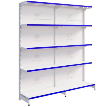 Imagem de Gôndola Fit 40 Parede 1 Inicial E 1 Continuação 2,02m Farmácia Comercio - Amapá