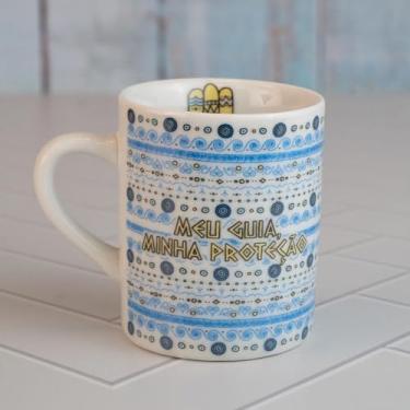 Imagem de Desembrulha, Caneca De Porcelana com Coador - Mandala