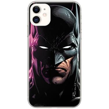 Imagem de ERT GROUP Capa de celular para iPhone 11 original e oficialmente licenciada DC padrão Batman 070 otimamente adaptada à forma do celular, capa feita de TPU