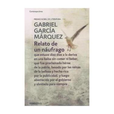 Imagem de Livro Relato De Um Náufrago Espanhol Gabriel García Márquez Nobel - De
