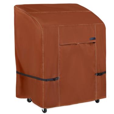 Imagem de NettyPro Capa de churrasqueira resistente à prova d'água 81 cm, cobertura externa para churrasqueira a gás com 2 queimadores para churrasqueira pequena Weber, Char-Broil, Brinkmann, Jenn Air, Nexgrill