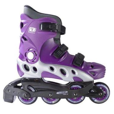 Imagem de PATINS INLINE TRAXART SPECTRO ROXO 72MM ABEC-5-Unissex