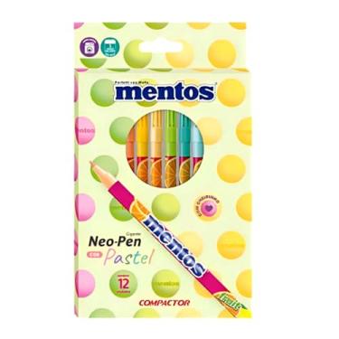 Imagem de Caneta Hidrografica Neo Pen Mentos Gig 12Cor Past Pct Com 05 110633