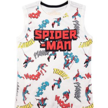 Imagem de Camiseta Infantil Homem Aranha Cru - Marvel - Disney