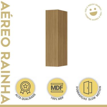 Imagem de Armário Aéreo 1 Porta Nesher Rainha 20cm 100% Mdf Marrom