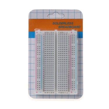 Imagem de Tábua de pão El Protoboard 400 pontos 83,5x54,5x8,5mm