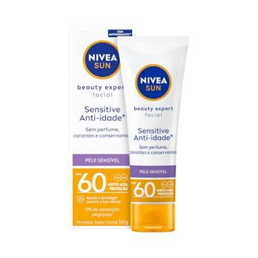 Imagem de NIVEA SUN Protetor Solar Facial Beauty Expert Sensitive FPS 60 50g