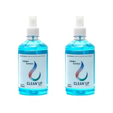 Imagem de Kit 2 Limpa Telas Spray Lentes de Óculos Cameras Fotograficas Lupas Monitores - 500 ml