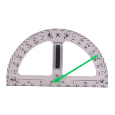 Imagem de Generic Régua geométrica grande para ensino de matemática, desenho profissional, papelaria escolar para placa preta, placa branca, engenharia, Transferidor