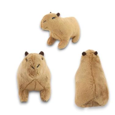 Imagem de Genérico - Brinquedo de Pelúcia Capivara Adorável Fofa Filó 30 Cm Anti Alérgico, Textura Macia e Pelúcia Premium