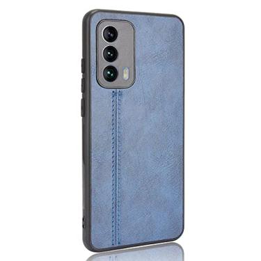 Imagem de Capa adequada para MEIZU 18 capa de celular estilo couro escudo robusto 360° protege seu telefone capa de cor retrô para MEIZU 18