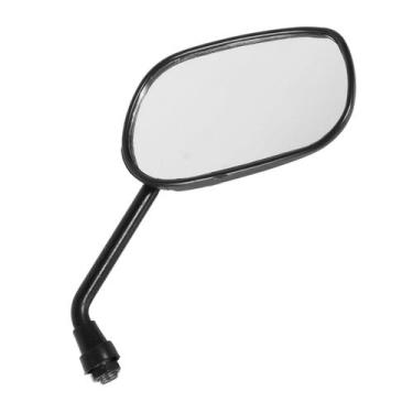 Imagem de Espelho Retrovisor Cromo Forte Mini Titan 2000, PRETO - LADO DIREITO, 