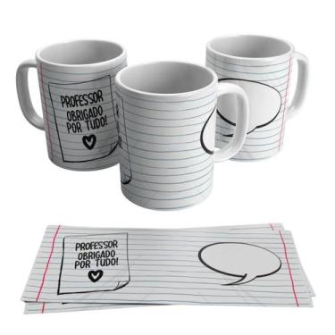 Imagem de Canecas de Porcelana Branca Personalizadas Profissões 9 - Estampa Subl