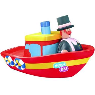 Imagem de Barco Vinil Mundo Bita Hora Do Banho - Lider Brinquedos - Líder Brinqu
