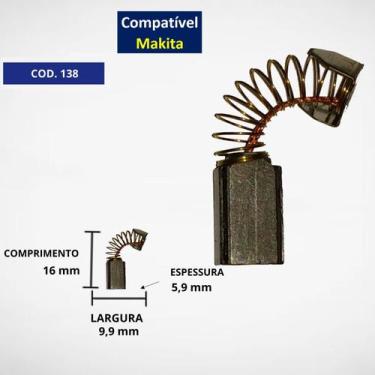 Imagem de CARVAO Serra Marmore makita  C138G , 4100H - carbonpecas