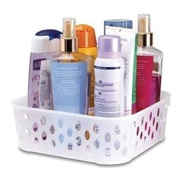 Imagem de kit 3 Cesto Organizador Marbel Quadrada - Ótimo Produto
