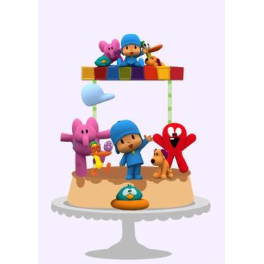 Imagem de Topo de bolo pocoyo - MARILINDA