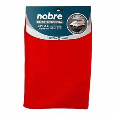 Imagem de Pano Microfibra 40 X 60 Vermelho Nobre