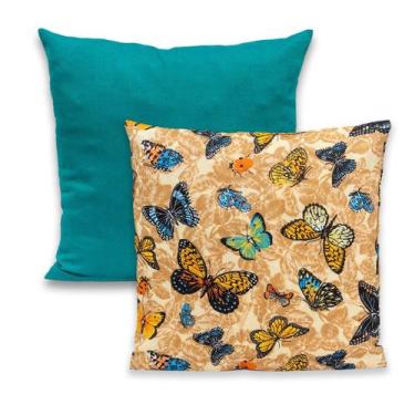 Imagem de Kit 2 Capas de Almofada c/ Zíper 40x40cm Gorgurinho - Rafaloro Enxovai