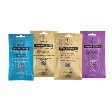 Imagem de Eudora Kit Cronograma Capilar Reconstrução Siàge Terapia dos Fios 60 m