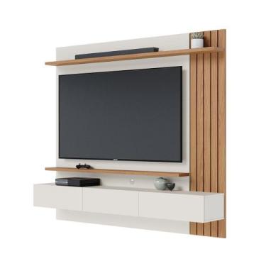 Imagem de Home Suspenso Estante Pratt 1.8 para TV até 65 Polegadas 3 Portas Off 
