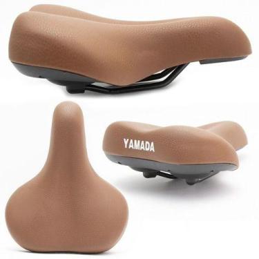 Imagem de Selim De Bicicleta Confortável Selim Yamada Marrom Zl-900, City Zl-900