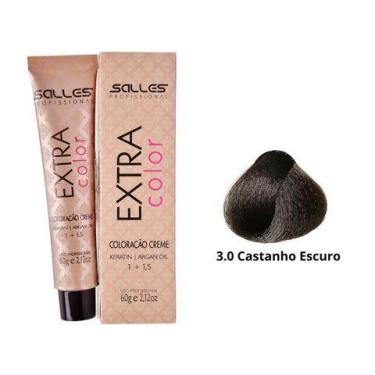 Imagem de Coloração Tintura Extra Color Salles Profissional 60g, 3.0