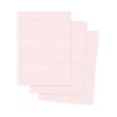 Imagem de Refil de Caderno Smart Universitário Rosa Dac Com 48 Folhas Reposicion