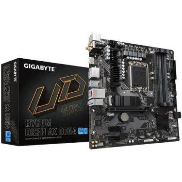 Imagem de Placa Mae Gigabyte B760M DS3H AX DDR4 Socket LGA 1700 M-ATX