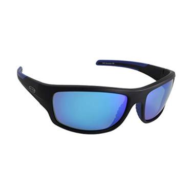 Imagem de Óculos de sol Sea Strike 30301 Buccaneer, lente espelhada preto/azul