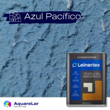 Imagem de Textura Textucril Leinertex 23Kg, AZUL PACÍFICO