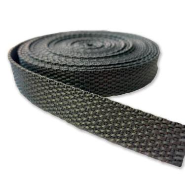 Imagem de Cadarço Fita Cinza 1,5cm para Persiana Externa 5 Metros - OBRADEC STOR