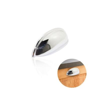 Imagem de Puxador Concha Meia Lua Cromada - Speed