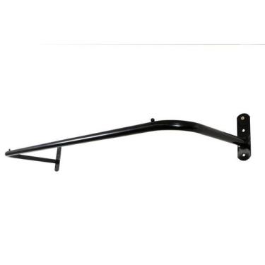 Imagem de Arara para Roupa de Parede Simples Preta - 1,50m - Espositore