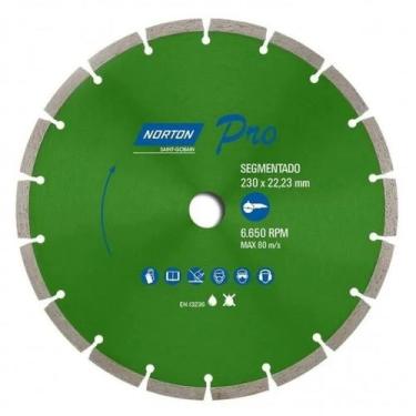 Imagem de Disco Diamantado Segmentado Concreto 230 X 22mm Norton
