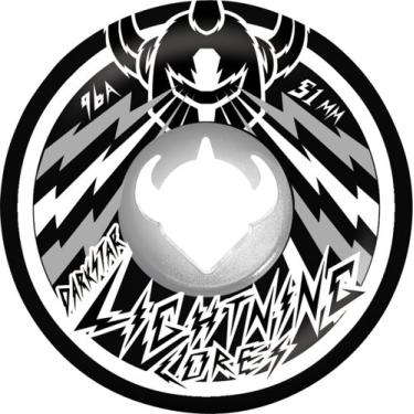 Imagem de Darkstar Roda de parafuso (branco/preto, 132 polegadas)