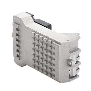 Imagem de Motoforti Resistor de motor de soprador HVAC para Mercedes Actros MP2/MP3 e Man TGX TGS TGA TGM Metal ABS Nº A0108202810 Tom prateado