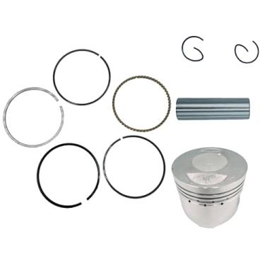 Imagem de Maoyubelt Kit de substituição de anel de pistão de 62 mm para motor vertical CG150 GY6 150cc Dirt Bike ATV Go Kart Moped Scooter